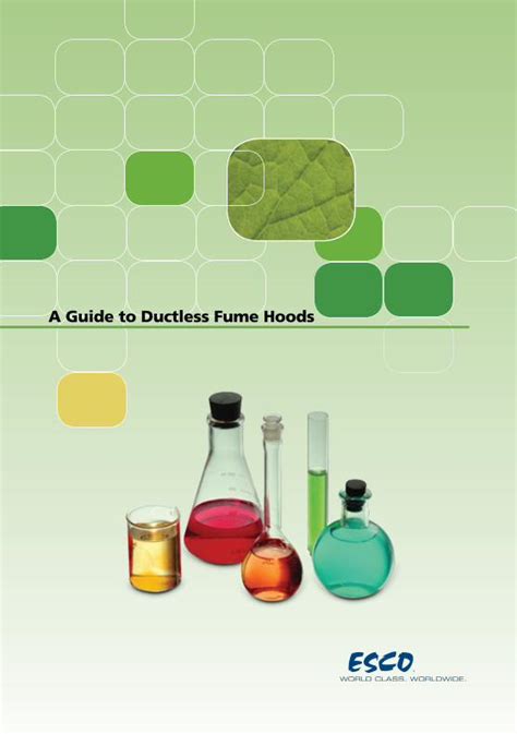 Pdf A Guide To Ductless Fume Hoods Esco A Guide To Ductless Fume