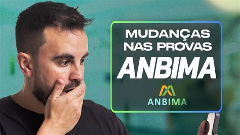 2023 Mudanças de prova da ANBIMA YouTube