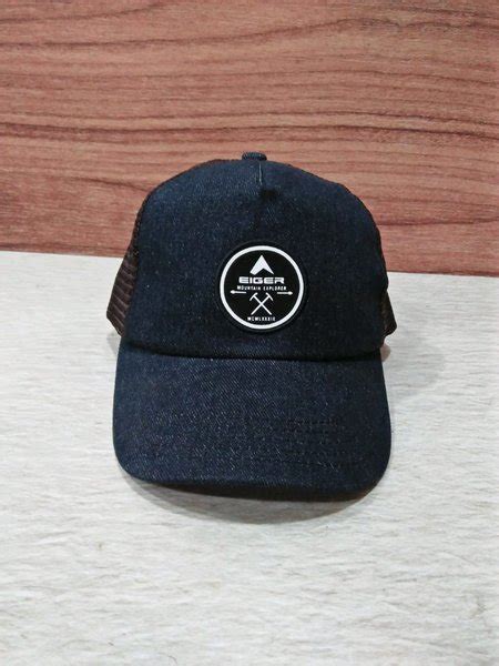 Jual Topi Eiger T Mn Denim Truck Black Di Lapak Tapal Outdoor