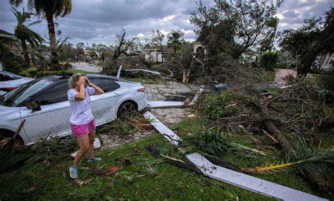 Photos Show Conditions Deteriorating As Hurricane Milton Hits Florida