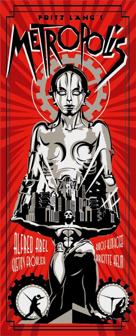 Metropolis RED PRINT By Rodolforever On DeviantART Fantascienza