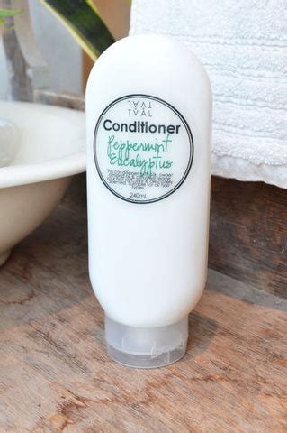 liquid conditioner peppermint eucalyptus tval skincare