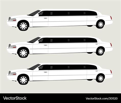 Limo Royalty Free Vector Image - VectorStock