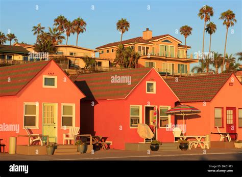 Historic Roberts Cottages In Oceanside California United States Of