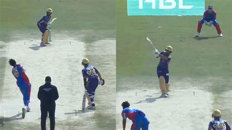 Watch Saud Shakeel Replicates Yuvraj Singh S Iconic Shot For A Huge