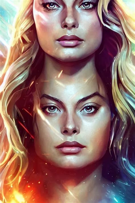 Majestic And Anime Key Visual Margot Robbie Female Stable Diffusion