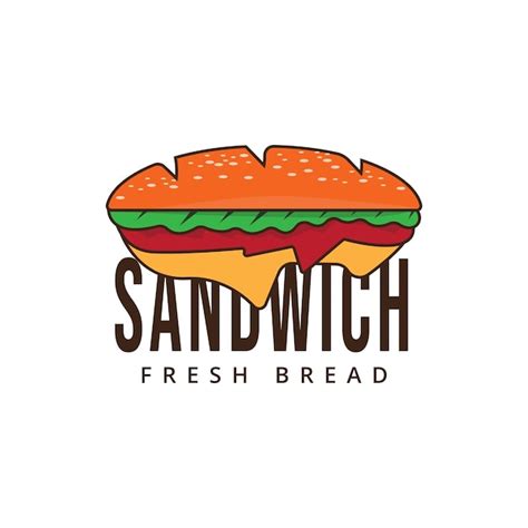 Premium Vector Sandwich Logo Design Vector Design