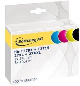 B Ttcher Ag Kompatibel F R Epson Xxl Xl Multipack Schwarz Cyan