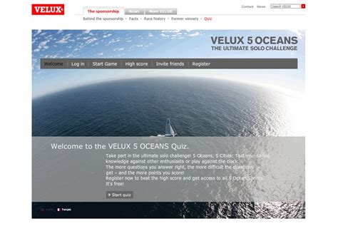 Velux Oceans Quiz Sturm Drang Gmbh Lucky You