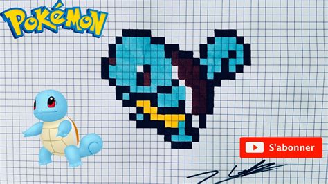 TUTO DESSIN PIXEL ART CARAPUCE POKEMON HOW TO DRAW SQUIRTLE Explore