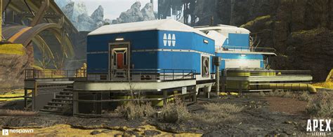 Paul Tran Apex Legends Worlds Edge Research Station Buildings