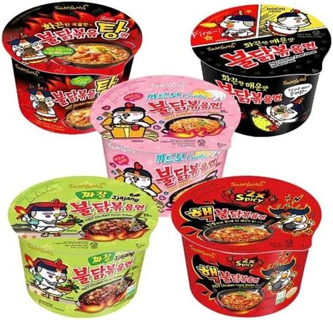 SAMYANG BULDAK HOT Chicken Flavour Ramen Big Bowl Carbonara Habanero Lime EUR 10 12 PicClick IT