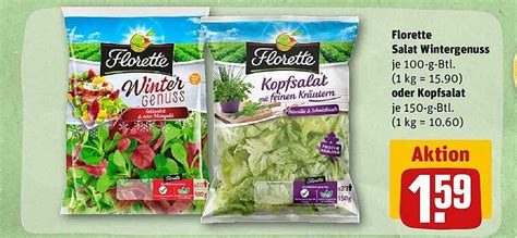 Florette Salat Wintergenuss Oder Kopfsalat Angebot Bei REWE 1Prospekte De