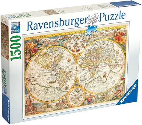 Puzzle Mapamundi Hist Rico Ravensburger Carrusel Juguetes