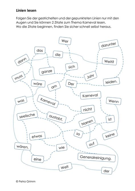 Linien Lesen Therapiematerial Diverses Kognition Madoo Net In 2024