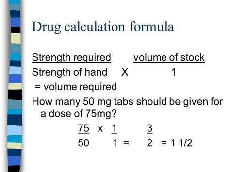 Grind Issue duck drug formula calculation Oppose Proud Four