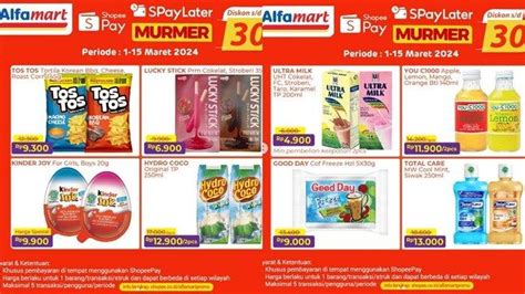 Katalog Promo Alfamart Hari Ini 4 Maret 2024 Dapatkan 5 Mie Instan Dan