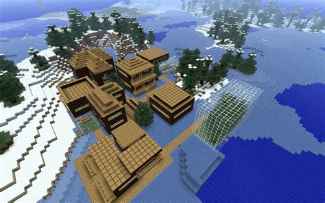 ice village Minecraft Map