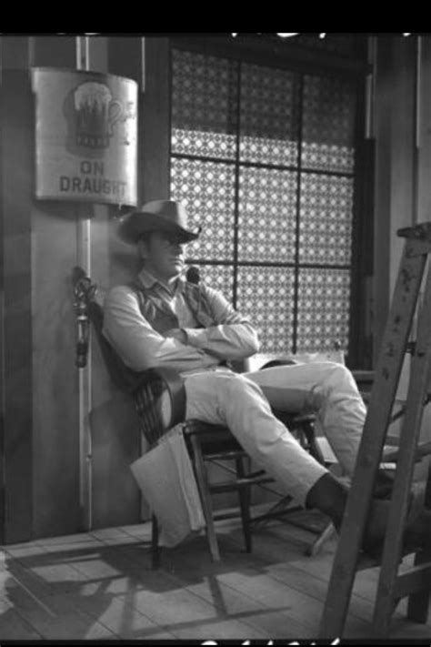 James Arness Playing Matt I Love It When He Leans Back And Push That