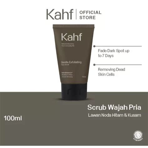 Jual Kahf Gentle Exfoliating Face Scrub 100 ML Shopee Indonesia