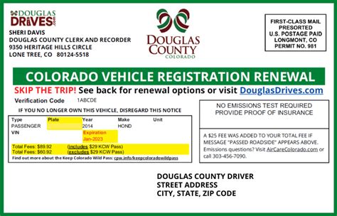 Texas Vehicle Registration Renewal