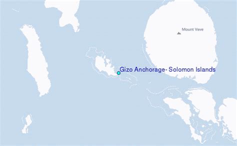 Gizo Anchorage, Solomon Islands Tide Station Location Guide