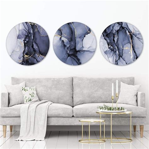 Circle Canvas Wall Art Poster Art Print Framed Prints Clockcanvas