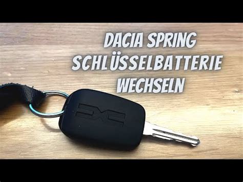 Come Sostituire La Batteria Del Telecomando Della Dacia Spring Dacia