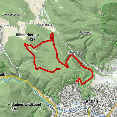 Baden Siegenfeld Rdw Bergfex Wanderung Tour Nieder Sterreich