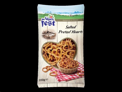 Alpenfest Salted Pretzel Hearts Lidl Northern Ireland Specials