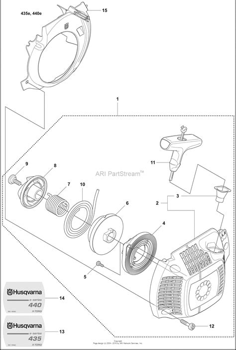 Husqvarna X Torq Parts Diagram