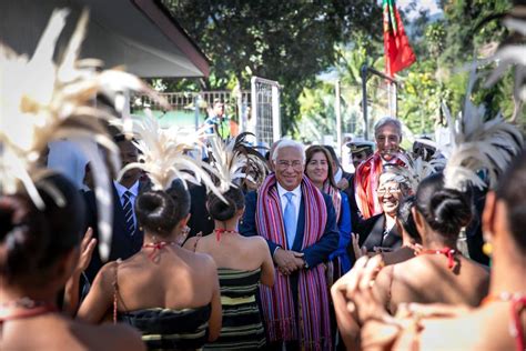 Costa Realizou A Sua Primeira Visita Oficial A Timor Leste Olhando Para