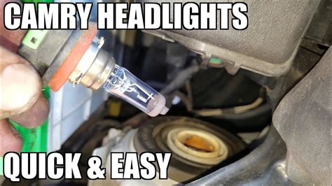 How To Change Toyota Camry Headlight