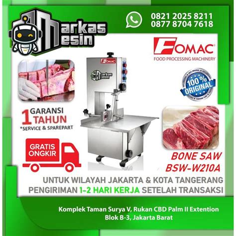 Jual Mesin Pemotong Daging Beku Ikan Dan Tulang Bone Saw Bsw W A