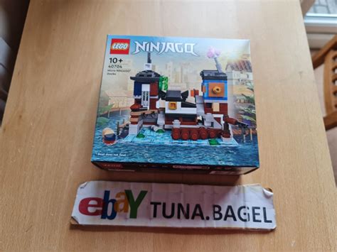 Lego 40704 Micro Ninjago City Docks TLNM The Movie Insiders Exclusive