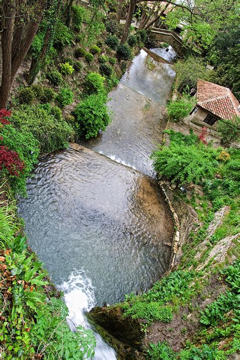 The Artificial River From Balchik Botanical Garden Photograph By