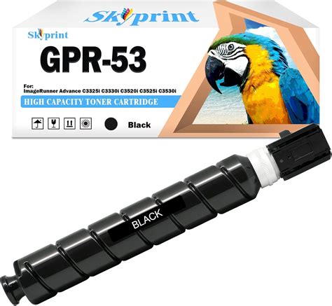 Amazon GPR53 GPR 53 Black Toner Cartridge Compatible With Canon