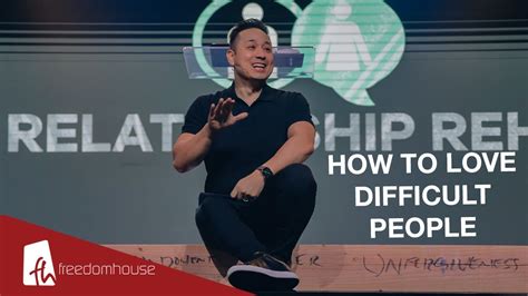 How To Love Difficult People Ps Josiah Silva Am Youtube