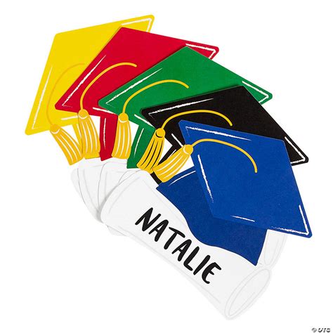 Graduation Cap Wall Decorations 50 Pc Oriental Trading