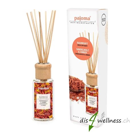 Pajoma Raumduft Sandelholz Amber Aroma Diffuser Ml