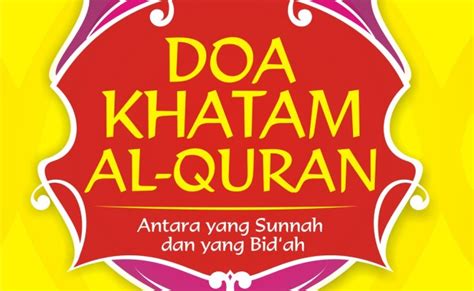 Doa Khatam Quran Bahasa Melayu Racun Shopee Promo Indonesia Rainy