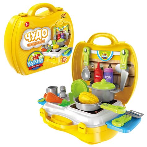 Игровой набор ABtoys Чудо-чемоданчик Кухня 21 предмет - купить с ...