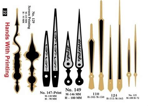 Aluminium Clock Needle At Best Price In Moradabad Id 26449947012