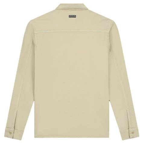 Malelions Jake Overshirt Beige Mezaldy