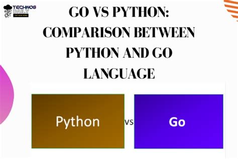 Go Vs Python Comparison Between Python And Go Language Technos Daily