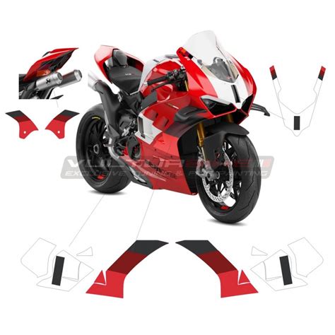 Kit Dautocollants Graphiques Design Ducati Panigale V R