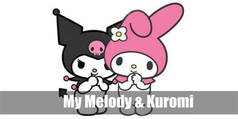 My Melody and Kuromi Costume for Halloween