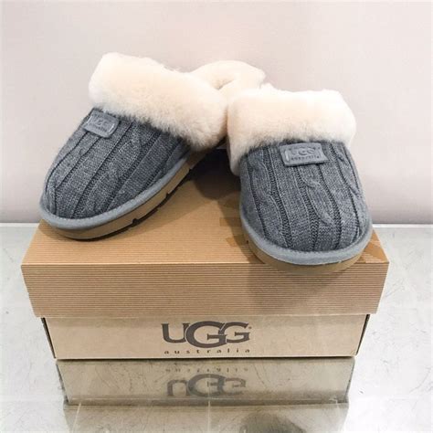 New UGG Cozy Knit Slippers