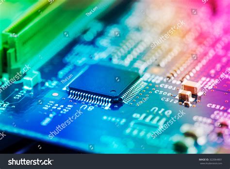 High Tech Circuit Board Stock Photo 322064801 Shutterstock