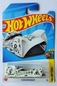 HOT WHEELS HW ART CARS CLOAK AND DAGGER EDITION HW ART